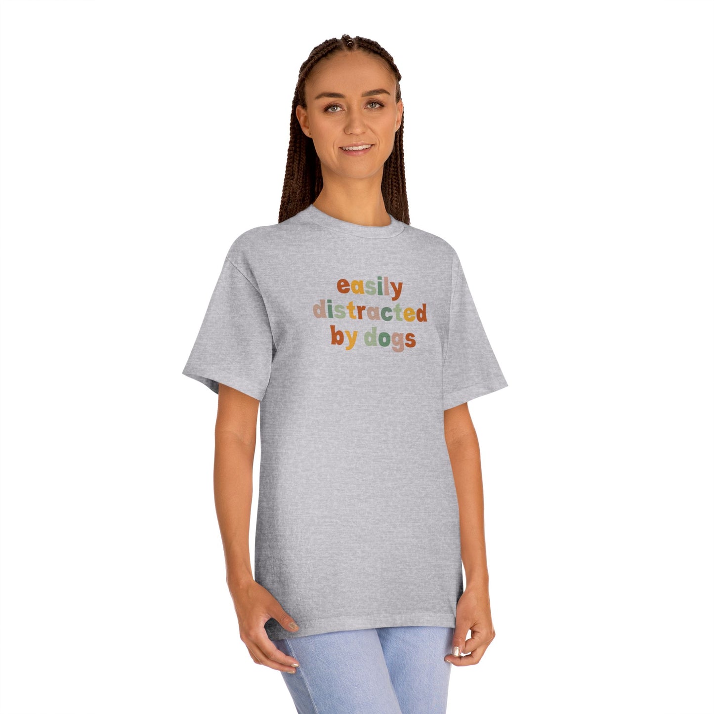 Easily Distracted by Dogs Unisex Classic Tee