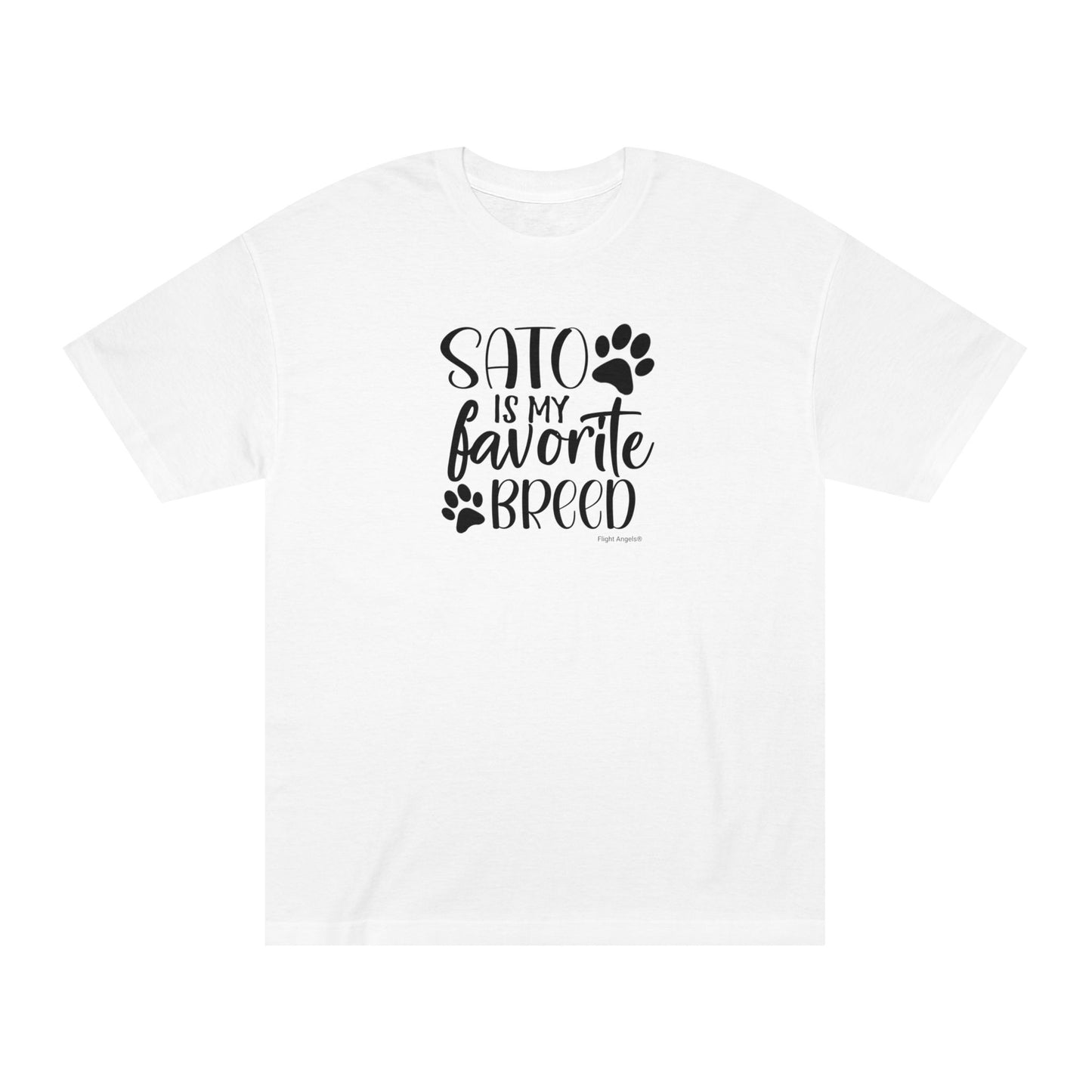 Sato is my favorite breed Unisex Classic Tee