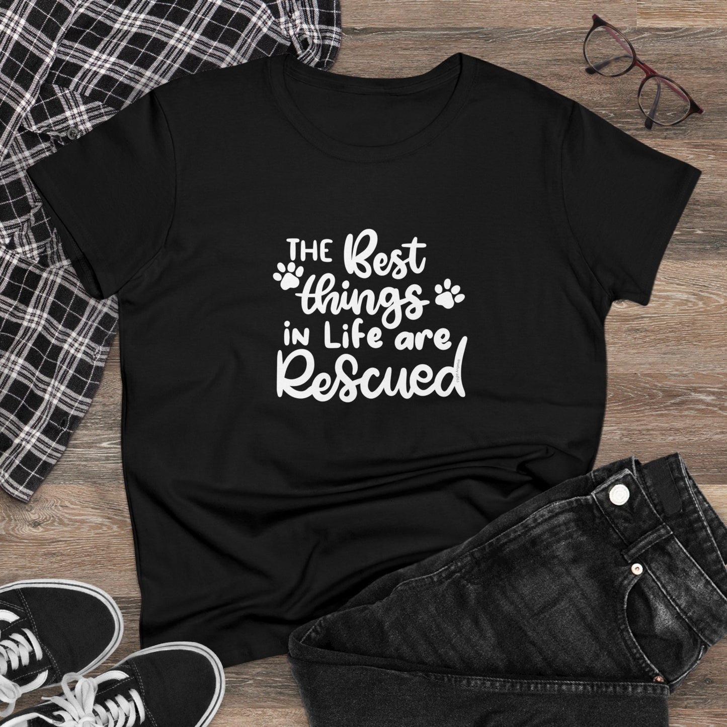 The Best Things in Life are Rescued Women's Tee