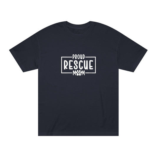 Proud Rescue Mom Unisex Classic Tee