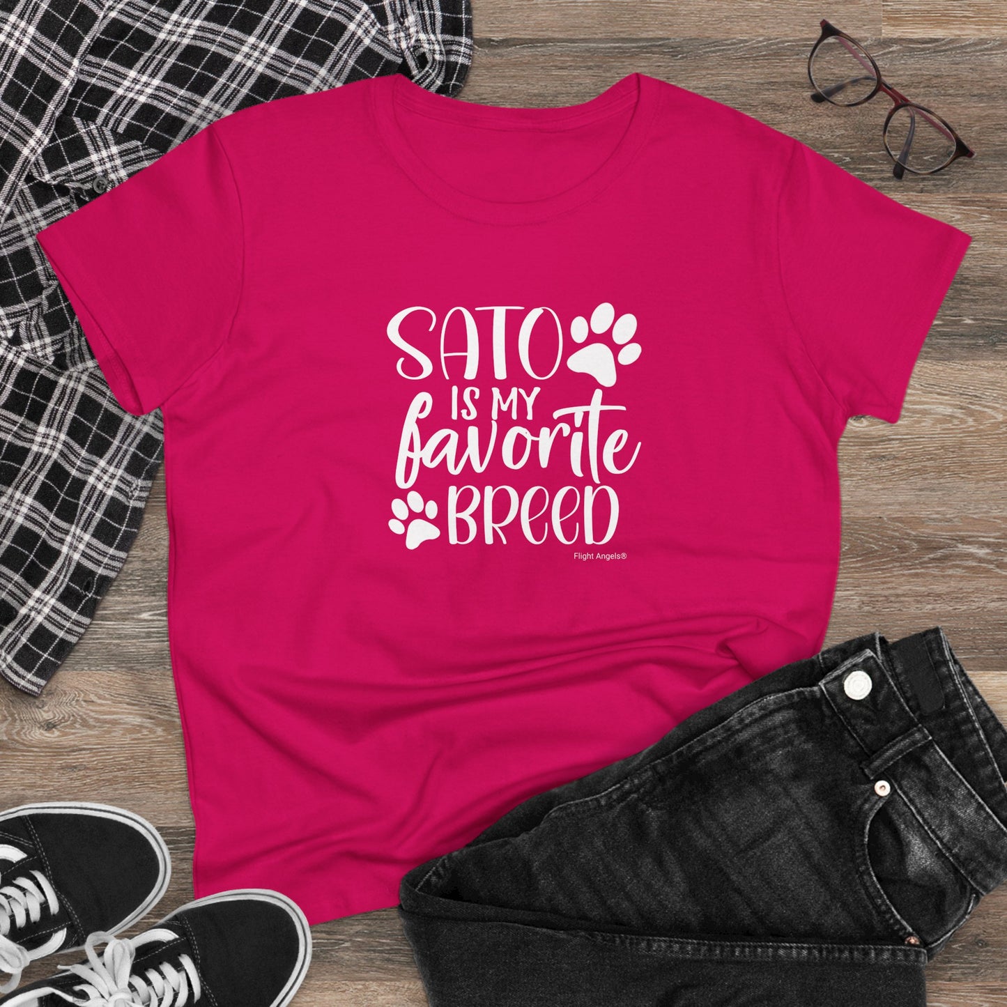 Sato is my favorite breed Women's Tee