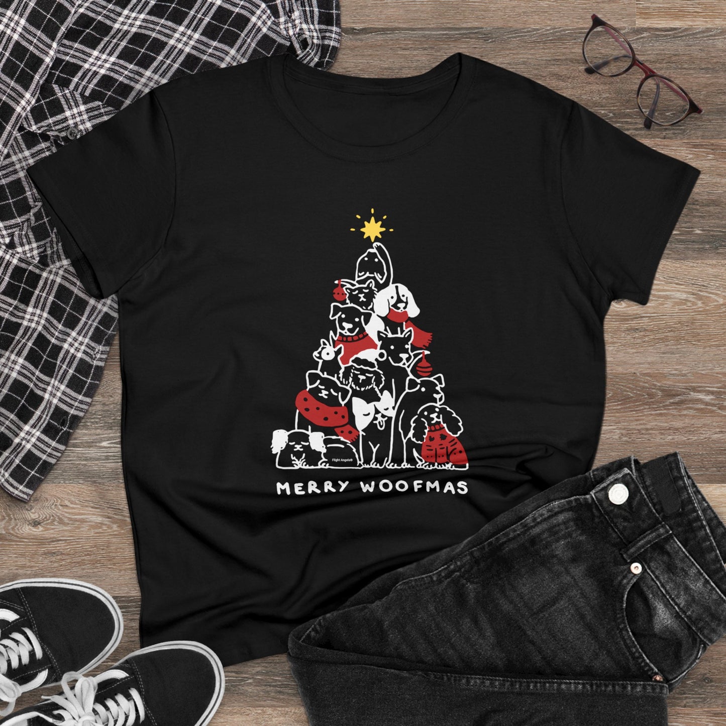 Merry Woofmas Women's Tee
