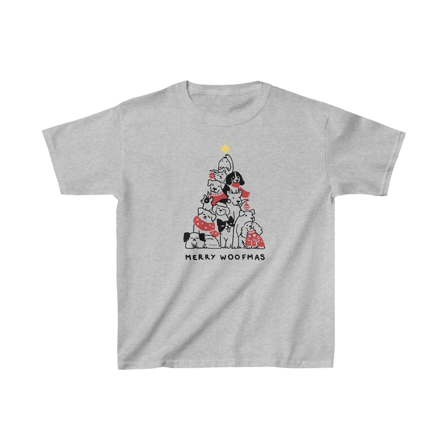 Merry Woofmas Kids Tee