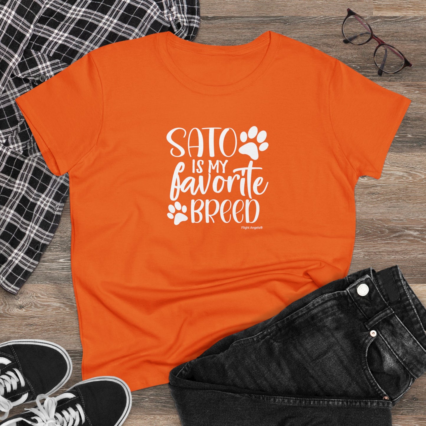 Sato is my favorite breed Women's Tee