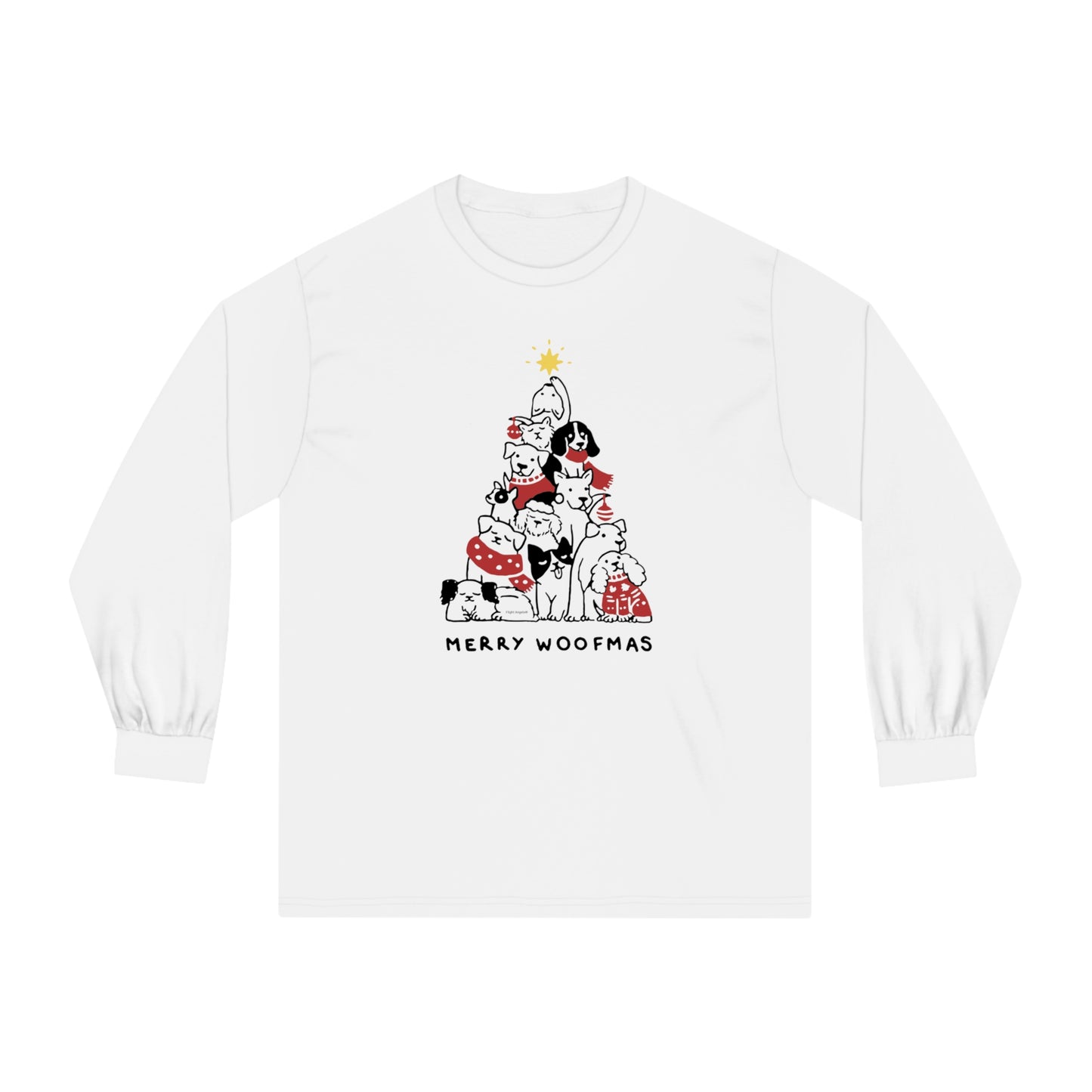 Merry Woofmas Unisex Long Sleeve Tee