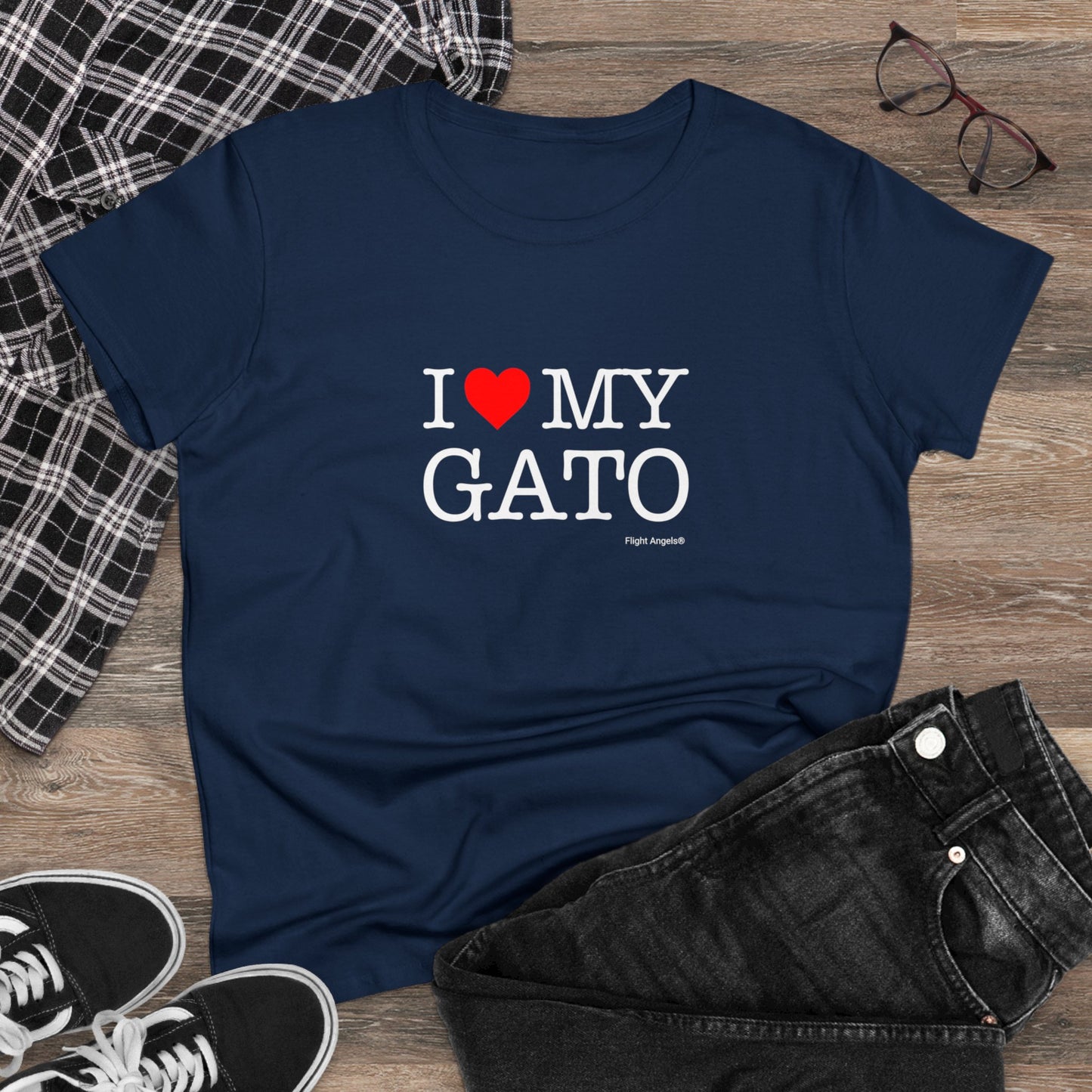 I Love My Gato Women's Tee