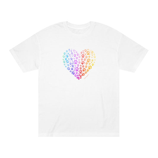 Paw Heart Unisex Classic Tee