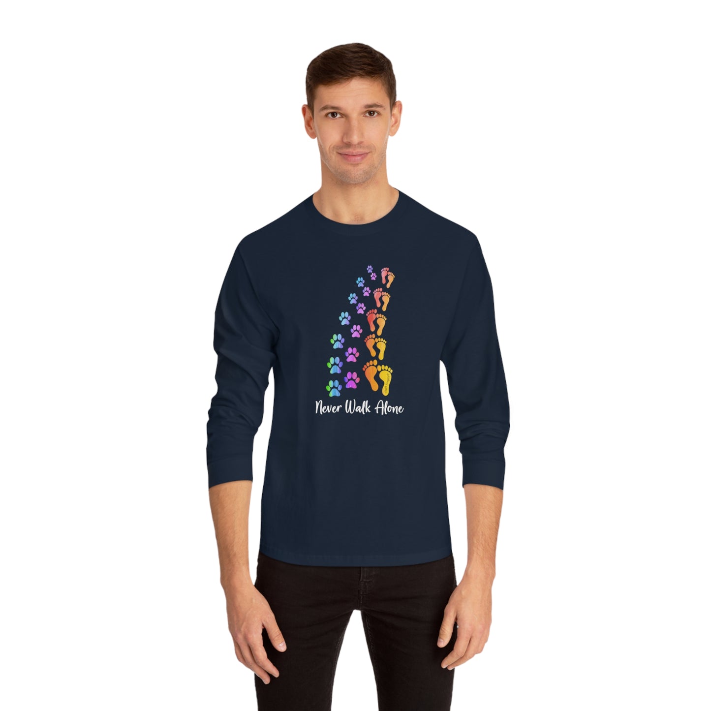 Never Walk Alone Unisex Long Sleeve Tee