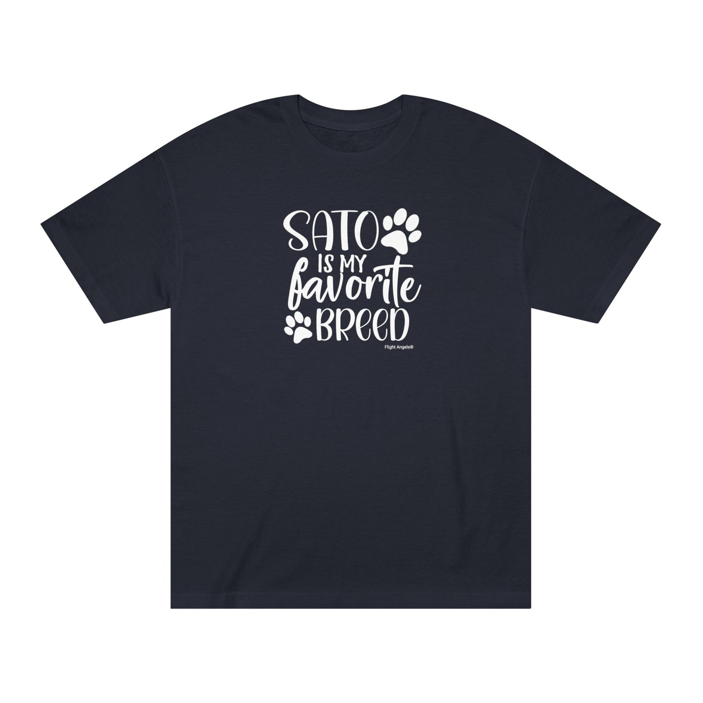 Sato is my favorite breed Unisex Classic Tee