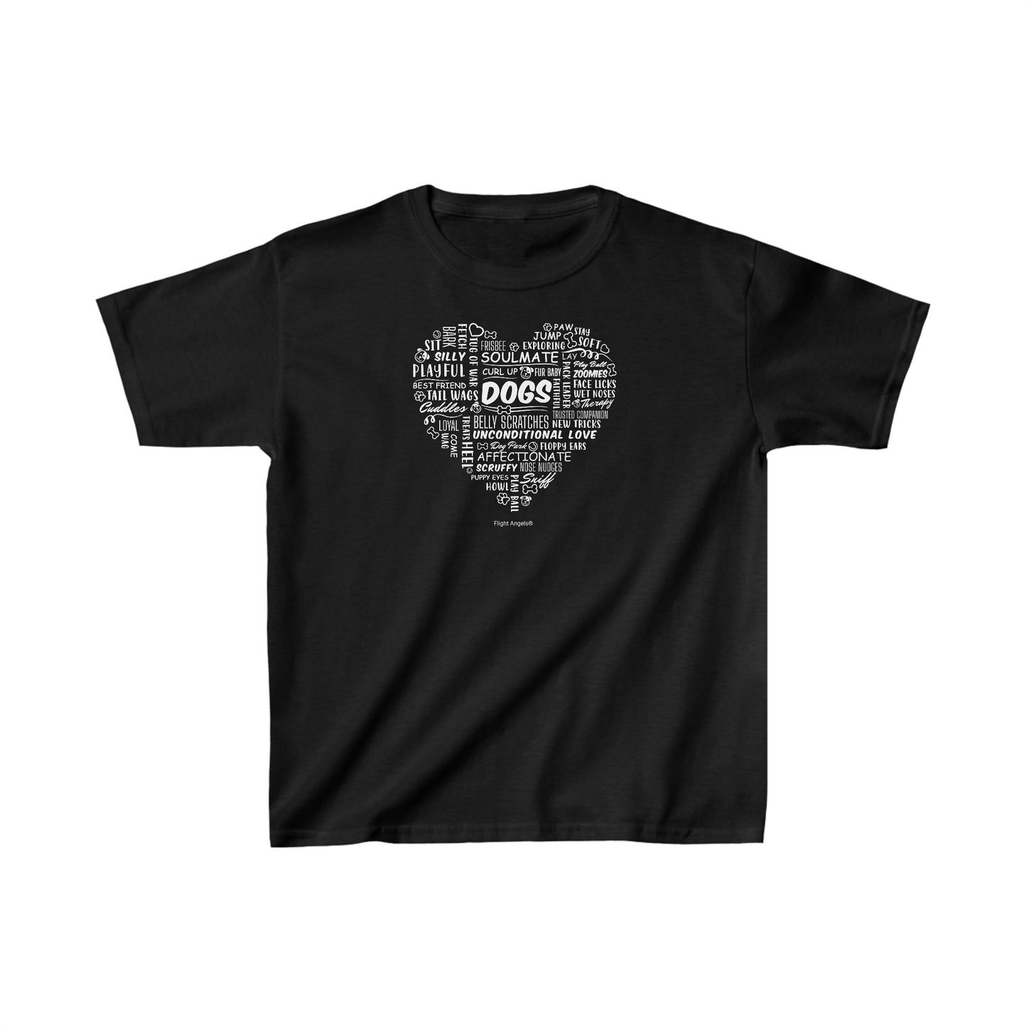 Heart Dogs Kids Tee