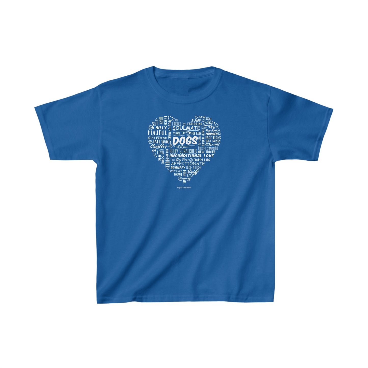 Heart Dogs Kids Tee